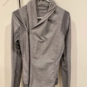 Lululemon grey zip up!